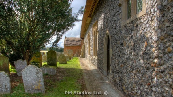 A view along the church to the vestibule