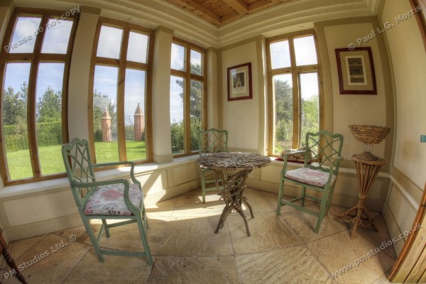 room by the walled garden